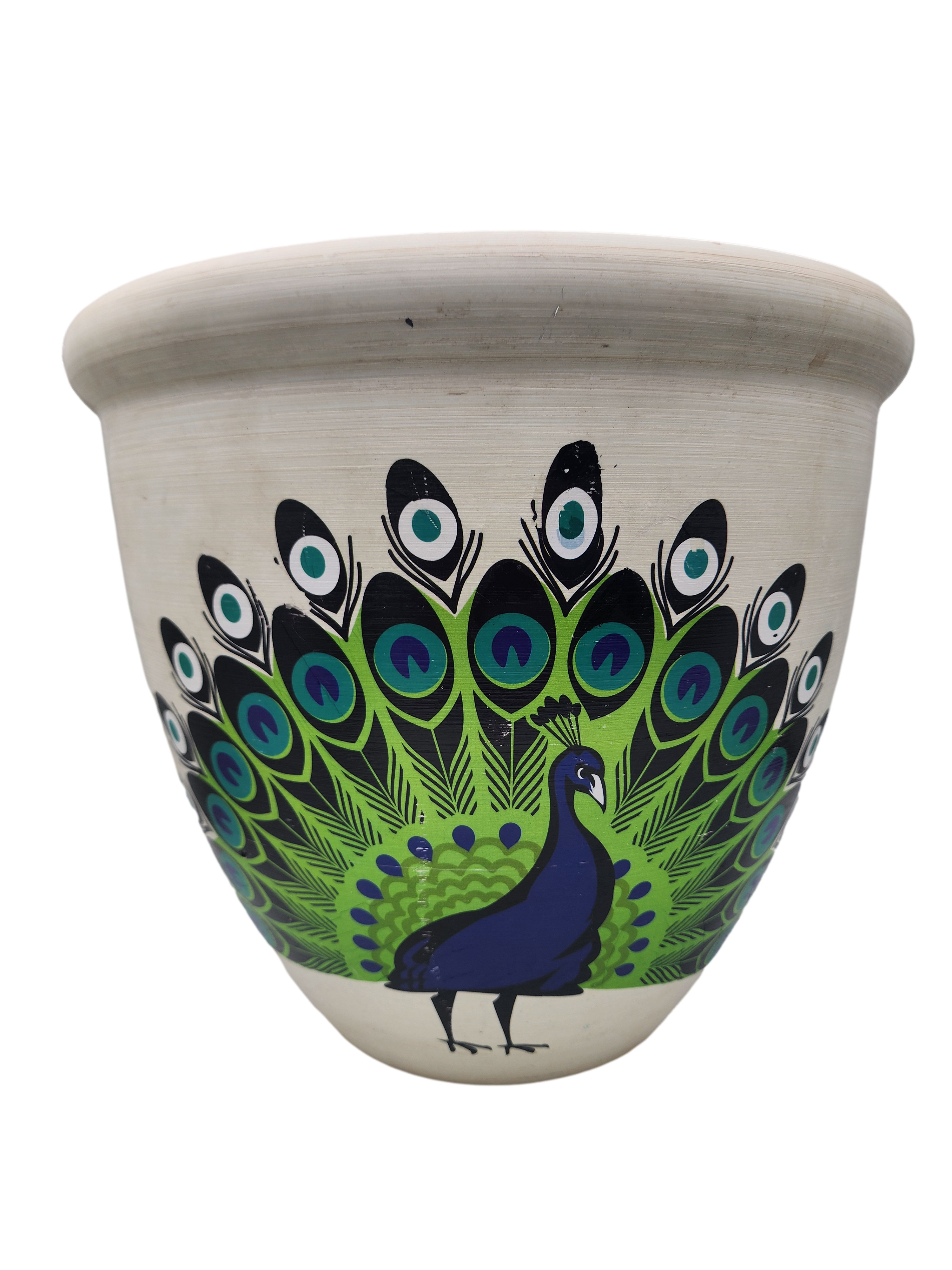 Printed decorative pot